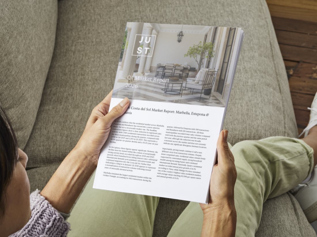 Reading the printed Marbella property market report Q2 2025