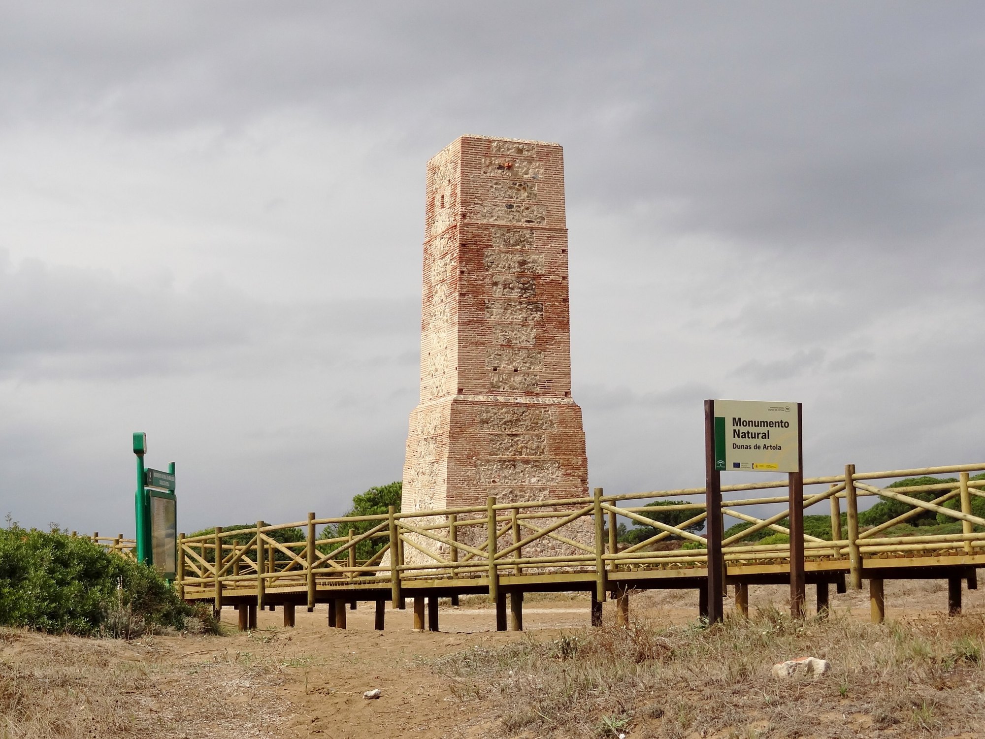 The Dunas de Artola natural monument on the shore below Artola, Marbella. Photograph: Olaf Tausch, CC BY 3.0.