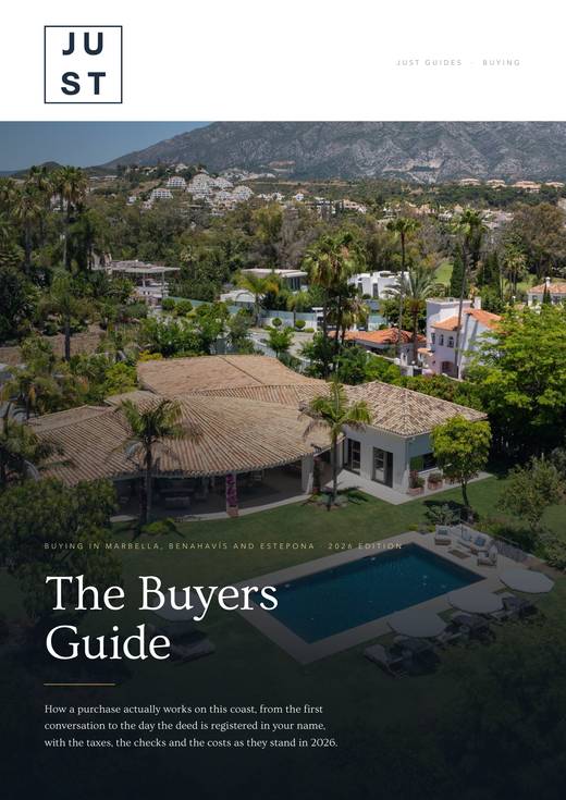 Marbella Buyers Guide front cover