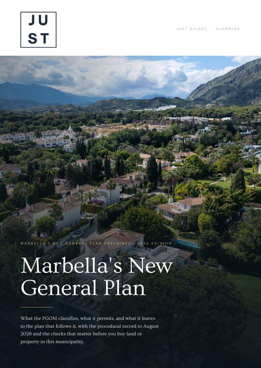 Marbella General Plan Guide front cover
