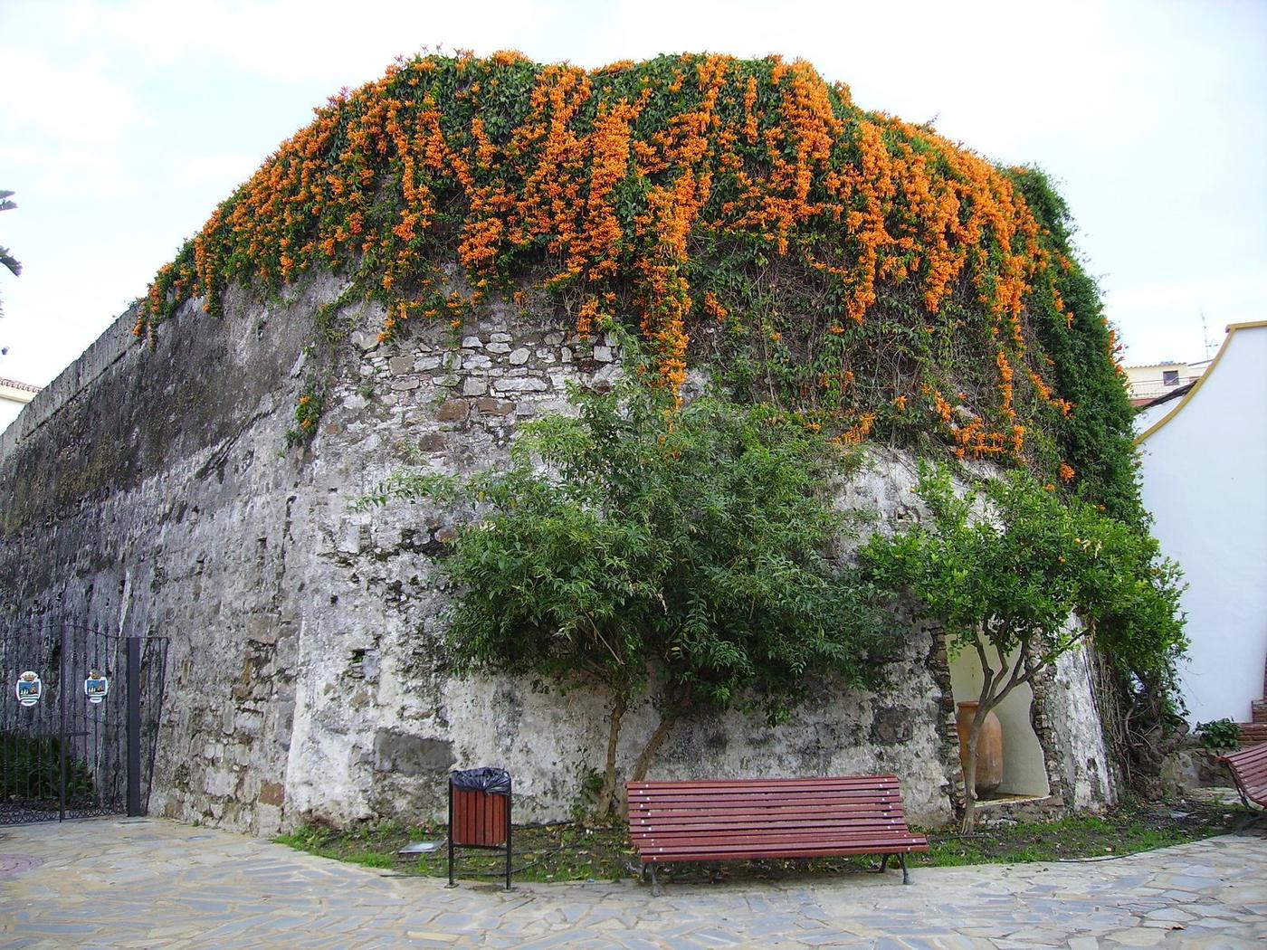 Castillo de San Luis in Estepona's old town near the hotel development site
