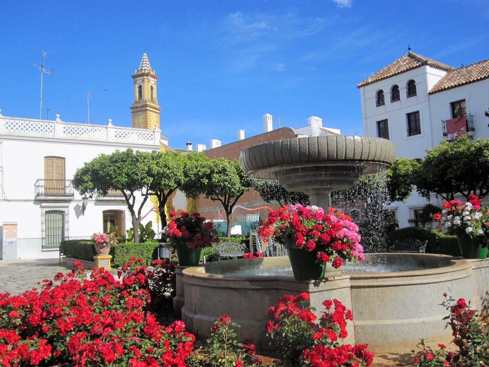 Plaza de las Flores in Estepona's old town