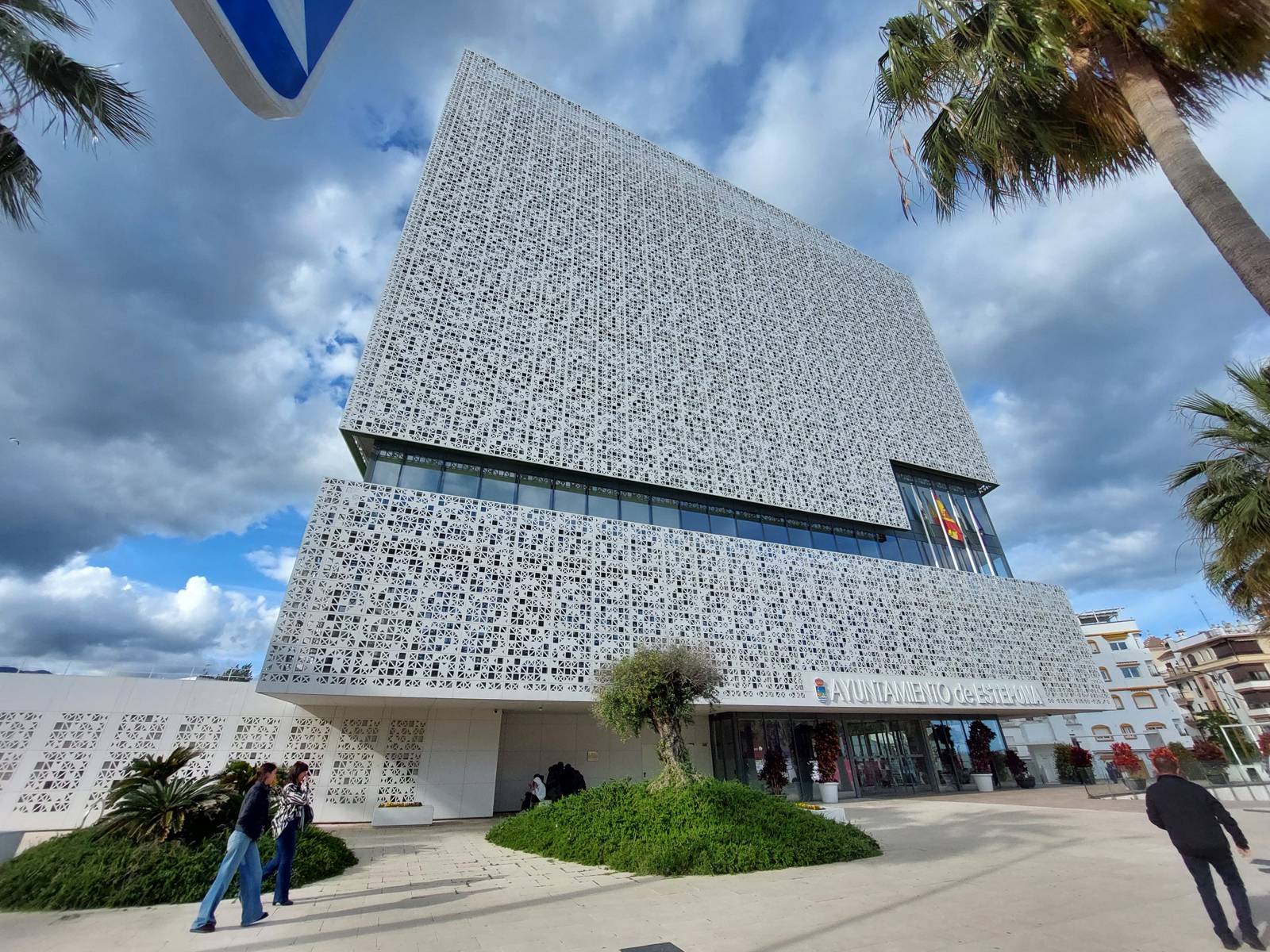 Ayuntamiento de Estepona town hall, where the Estepona VPO housing plan was approved