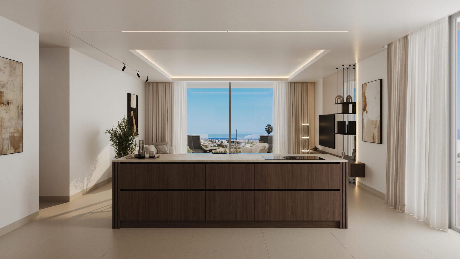 Refitted kitchen of the kind covered by the Marbella building licence exemption