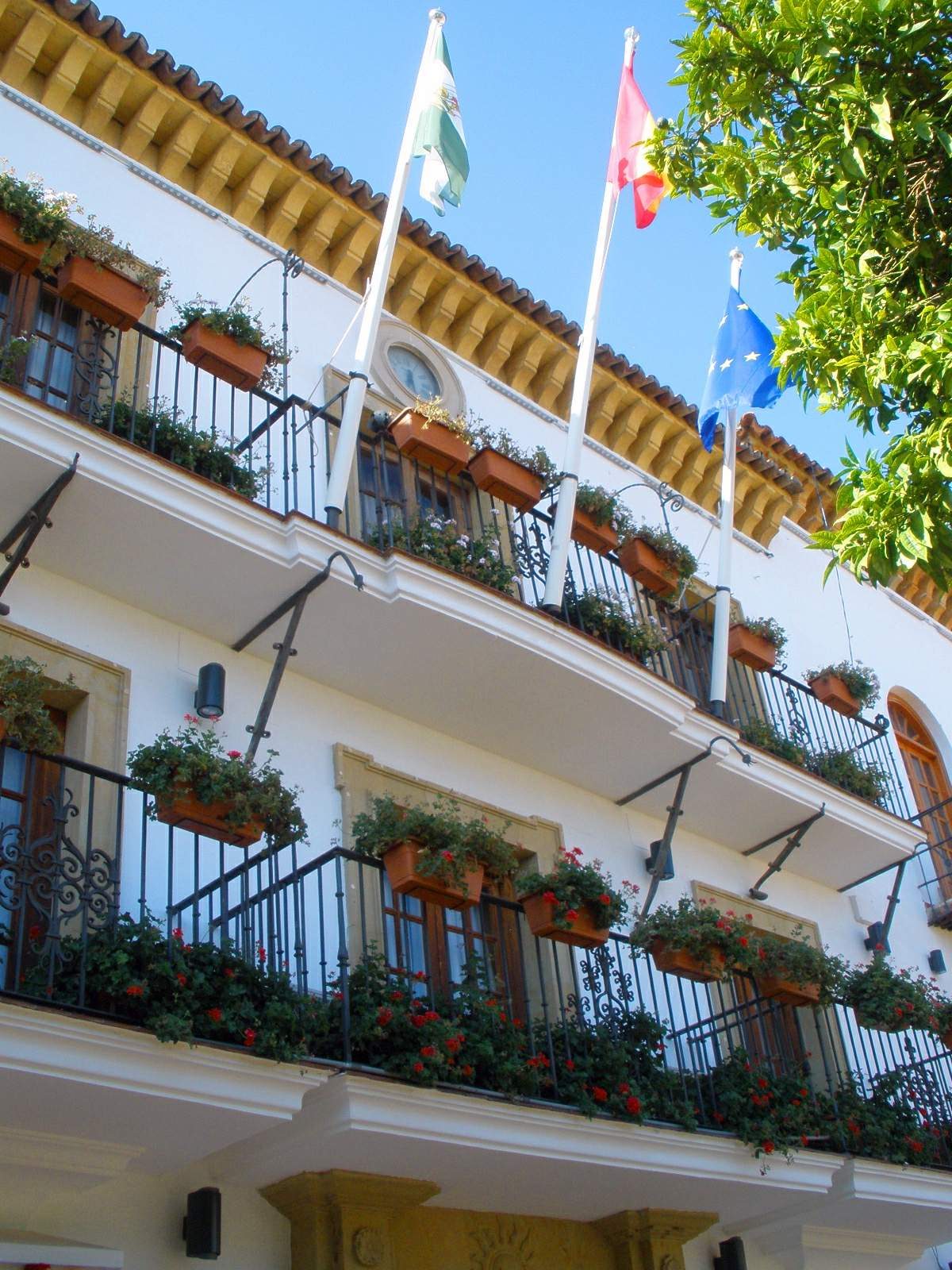 Marbella town hall on Plaza de los Naranjos, the council responding to housing pressure