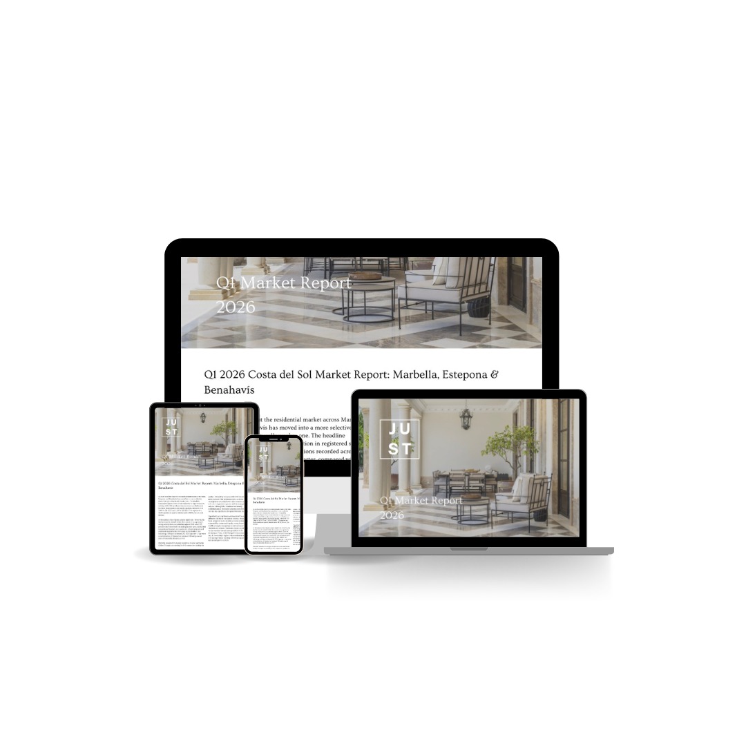 Q1 2026 Market Report displayed on tablet and phone screens