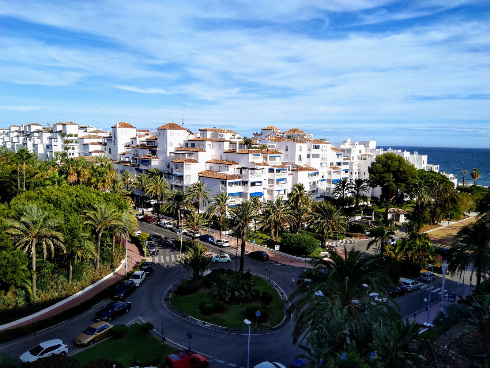 Housing in Nueva Andalucia Marbella where the 1986 rules still set heights