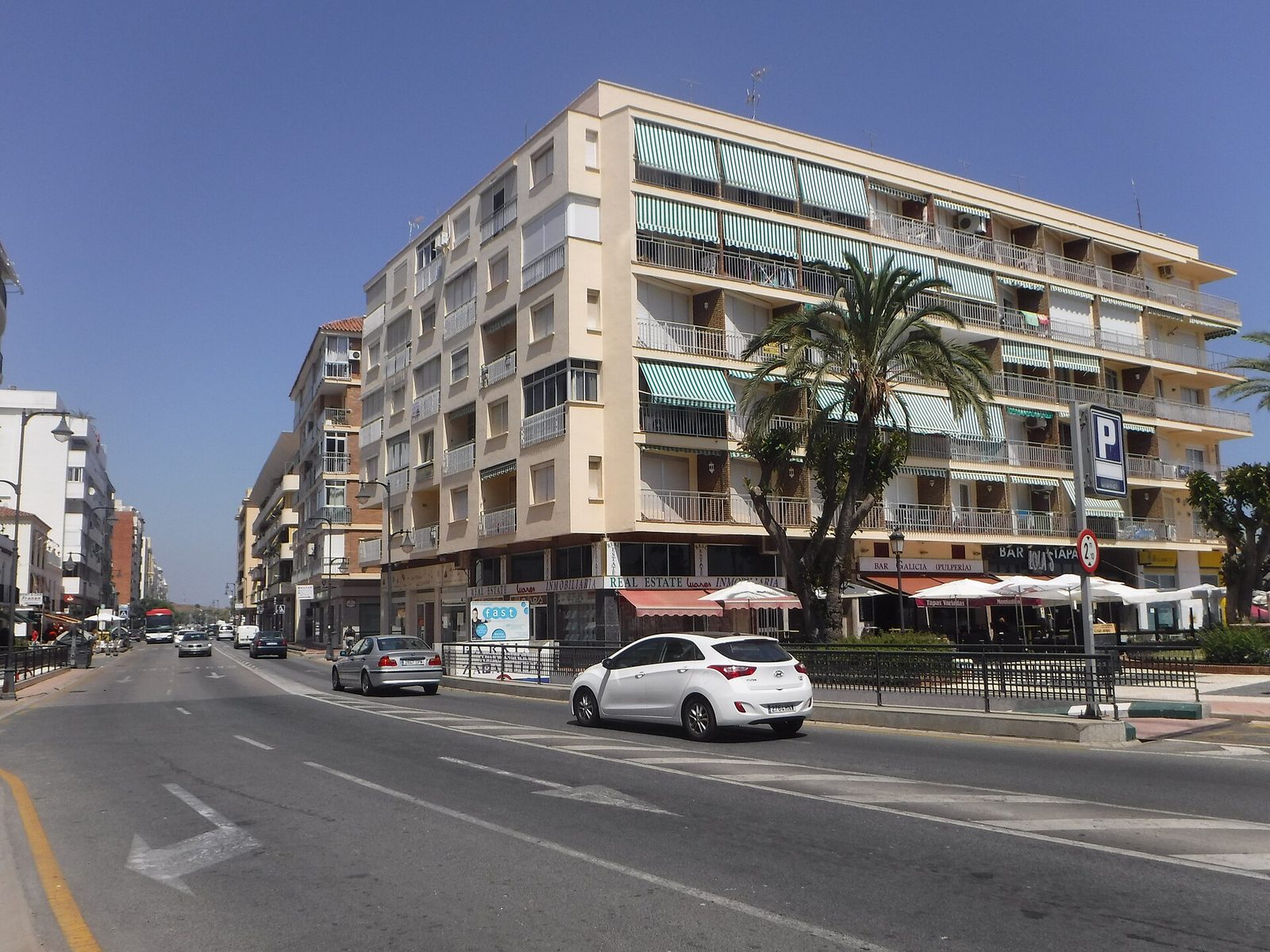 A street in Estepona town centre