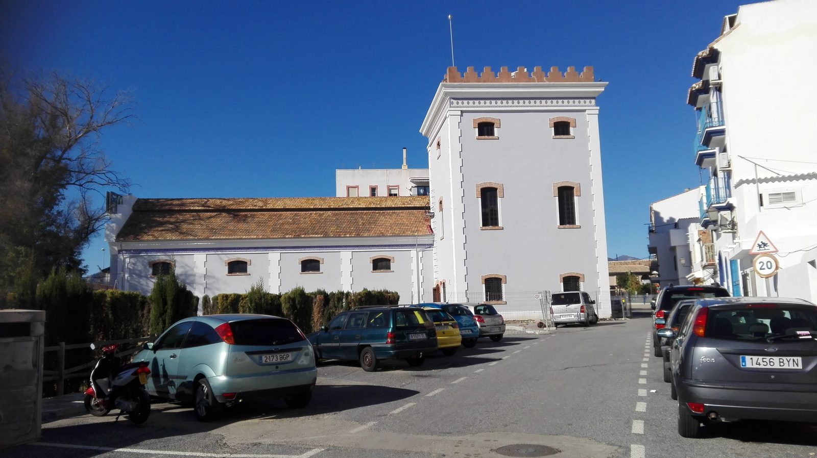 The historic Alcoholera building in San Pedro de Alcántara