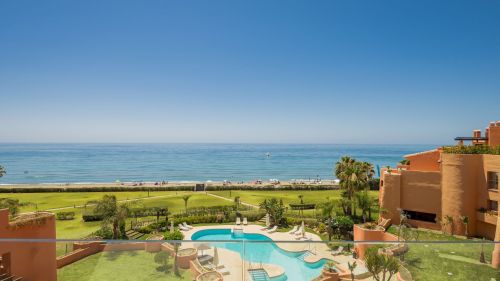 Elegant duplex penthouse with stunning views.