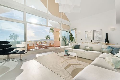 Luxury apartment with stunning views.