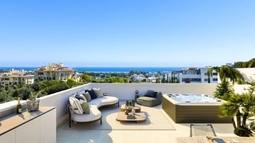 New project in the New Golden Mile with spectacular sea views
