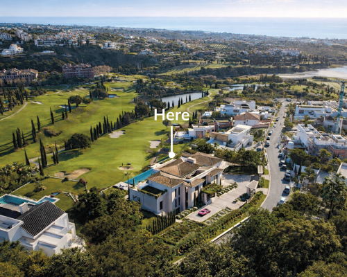 Exclusive Luxury Villa Project with Panoramic Sea Views on the Frontline of Golf in Los Flamingos, Benahavís