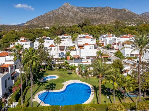 Fully Renovated Townhouse with Panoramic Sea Views on Marbella’s Golden Mile