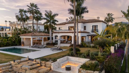 Exquisite Modern Andalusian Masterpiece with Panoramic Sea Views – Los Flamingos, Benahavís