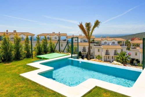 Semi-Detached Villa with Panoramic Sea and Gibraltar Views on the Costa del Sol