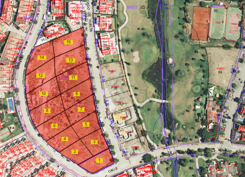 Plot for sale in Estepona