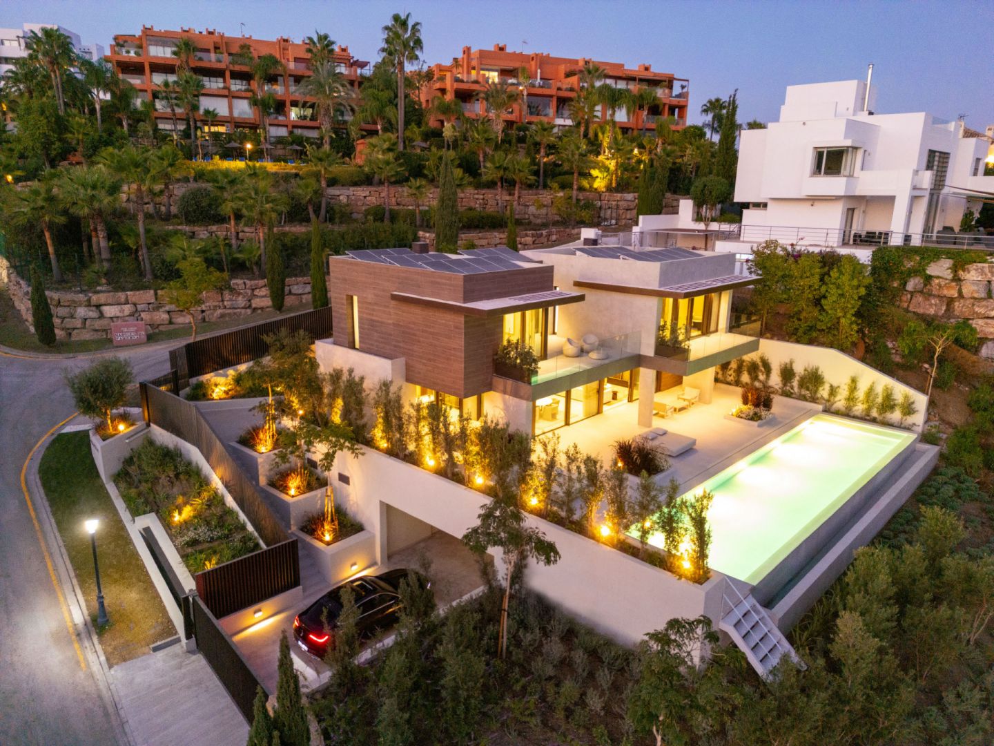 Villa Amara is a striking newly built contemporary villa