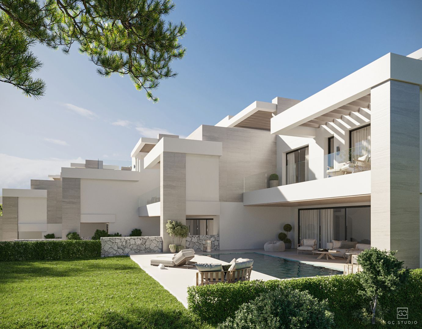 Modern Sea-View Villa Above La Quinta