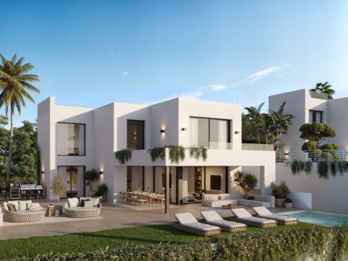 Four Independent Villas Above Fuengirola